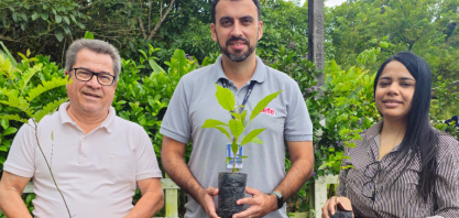 Usina Caeté doa 200 mudas para ações ambientais em São Miguel dos Campos