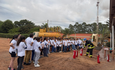 Campanha “Unidos Contra o Fogo” leva conscientização a estudantes e forma brigadistas mirins em junho