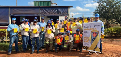 Colombo Agroindústria realiza ações do Maio Amarelo com foco em segurança e saúde