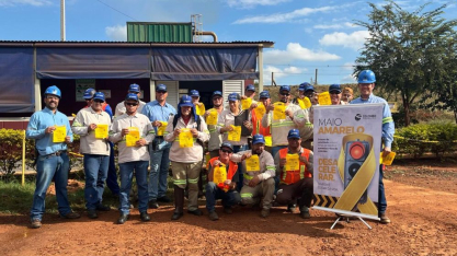 Colombo Agroindústria realiza ações do Maio Amarelo com foco em segurança e saúde