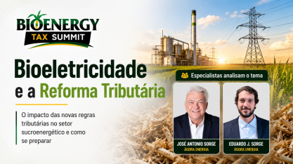 Bioeletricidade pode ter novas regras com a Reforma Tributária e desafiar estratégia das usinas