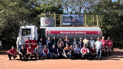 Raízen promove carreata em Igarapava para reforçar a prevenção de incêndios em canaviais