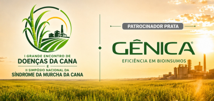 Gênica é patrocinadora prata do I Grande Encontro de Doenças de Cana e II Simpósio Nacional da Síndrome da Murcha da Cana