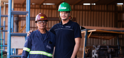 Dia dos Pais: pai e filho compartilham valores e constroem juntos uma história na CRV Industrial