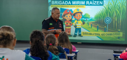 Raízen cria Brigada Mirim para levar educação sobre prevenção de incêndios a mais de duas mil crianças