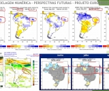 As previsões apontam para boa precipitação em julho, agosto e setembro